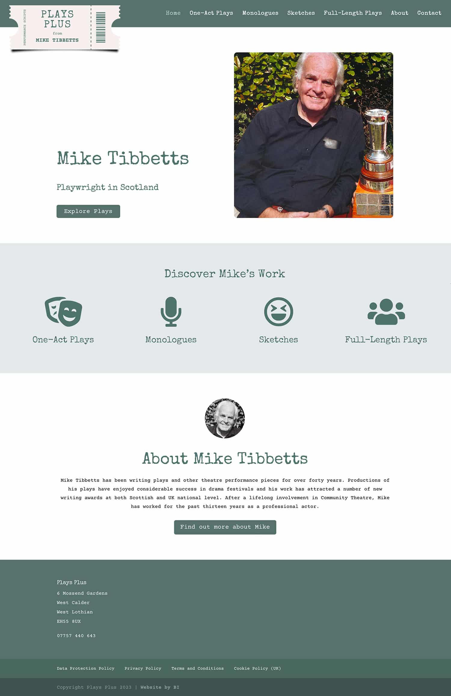 Mike Tibbets Website