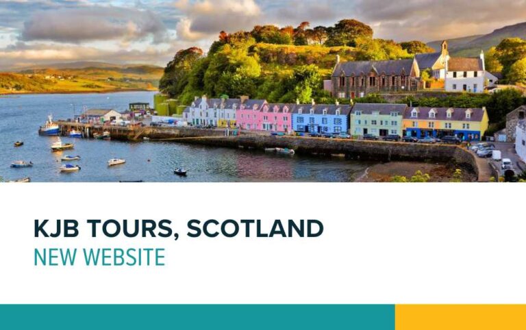 KJB Tours, Scotland new website