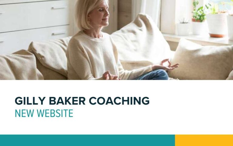 Gilly Baker Coaching new website