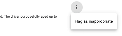 Flag review as inappropriate