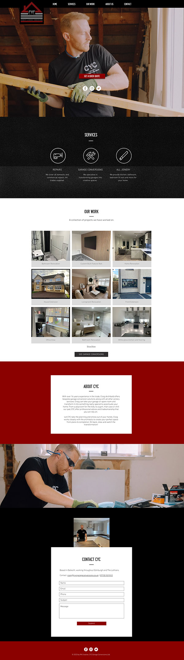 CYC Old website