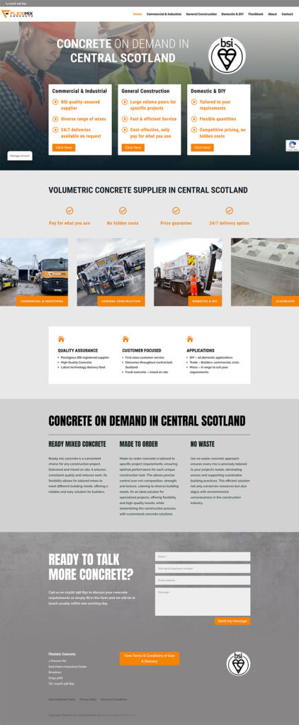 fleximix new website
