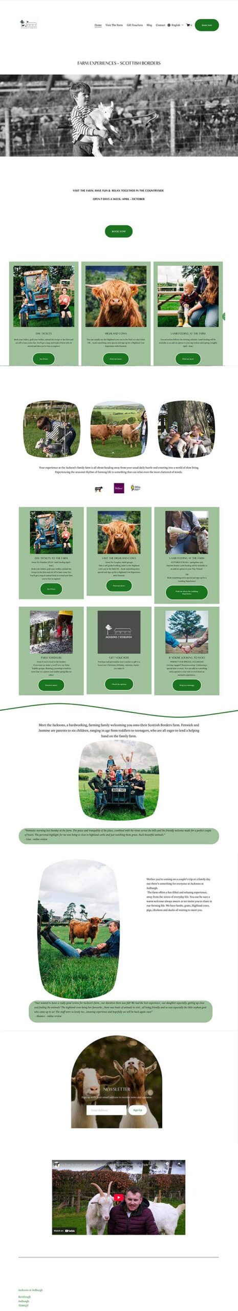 Jacksons at Jedburgh old website