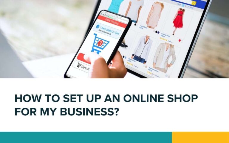 how to set up an online shop for my business