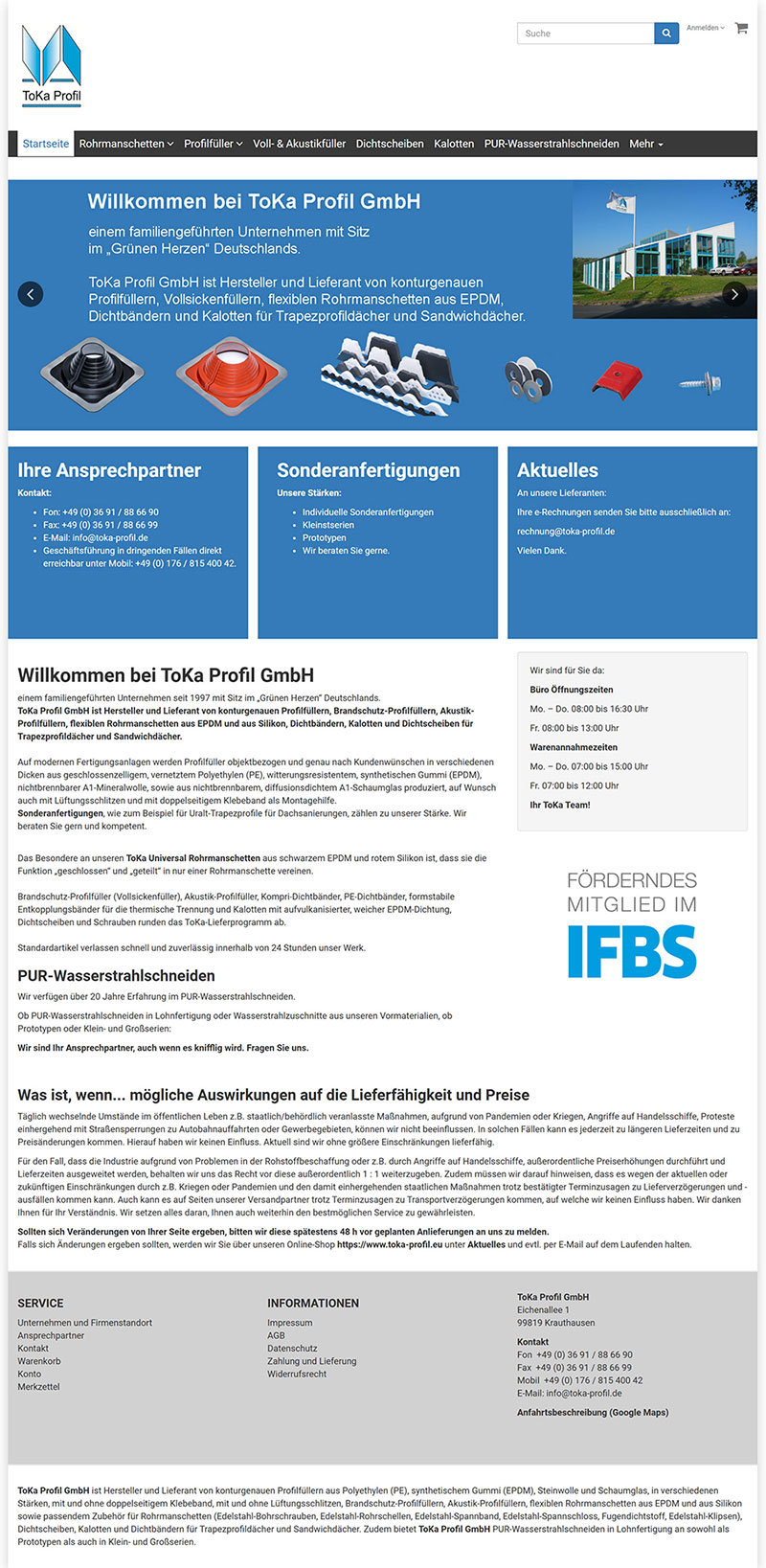 Toka Profil Old Website