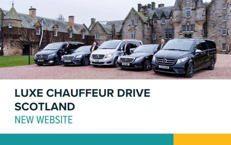 Luxe Chauffeur Drive Scotland new website