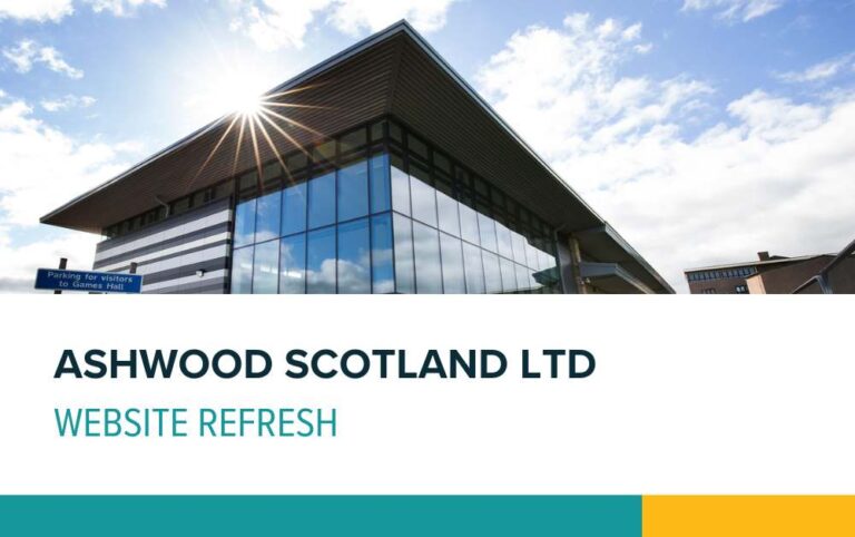 Ashwood Scotland New Website