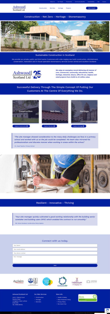 New website Ashwood
