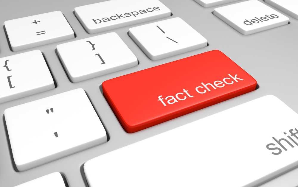 always fact check text produce by AI