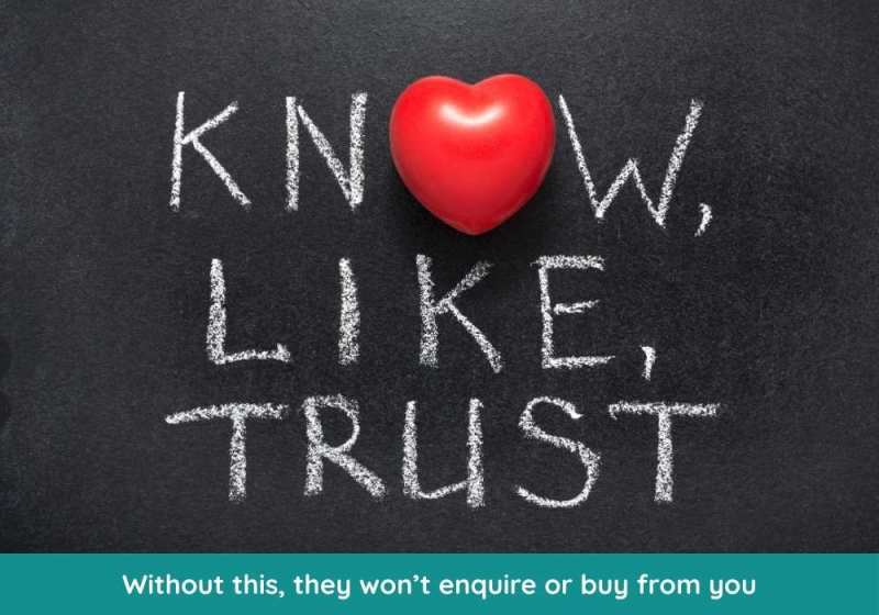 Know like trust
