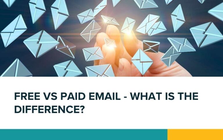 Free vs paid email - what is the difference