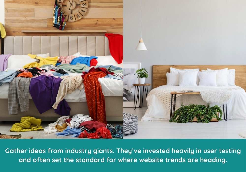 gather ideas from industry giants