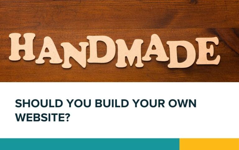 Should you build your own website