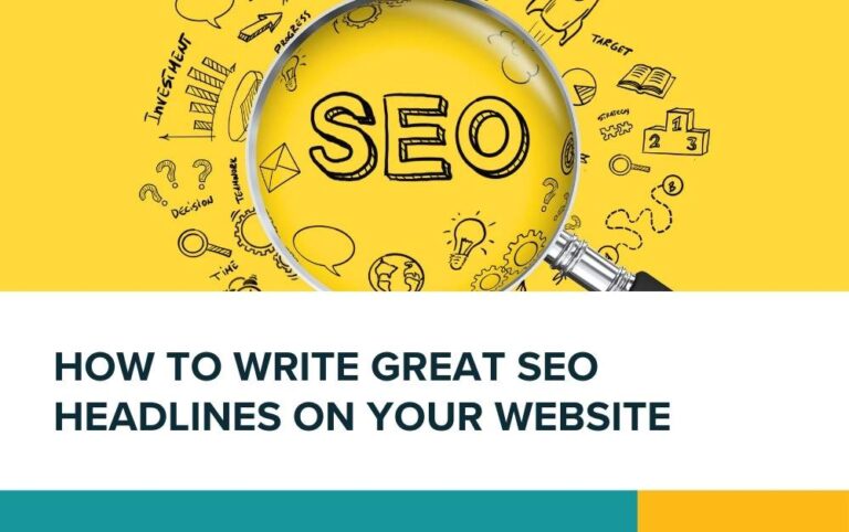 how to write great SEO headlines on your website