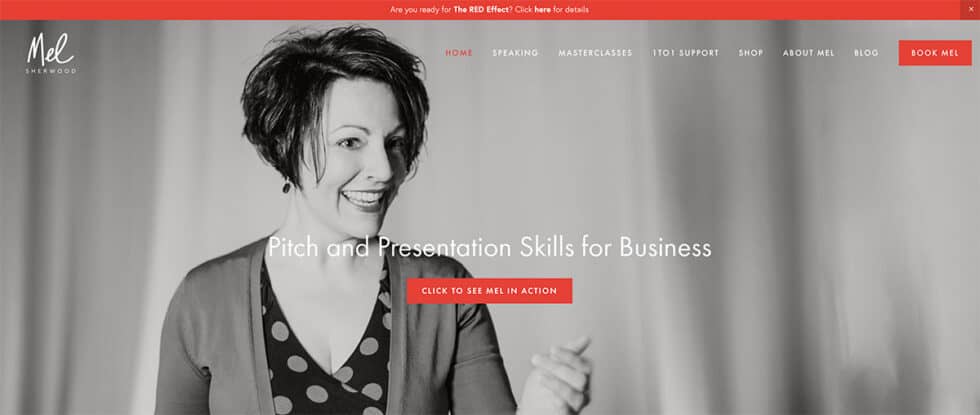 speaker website example
