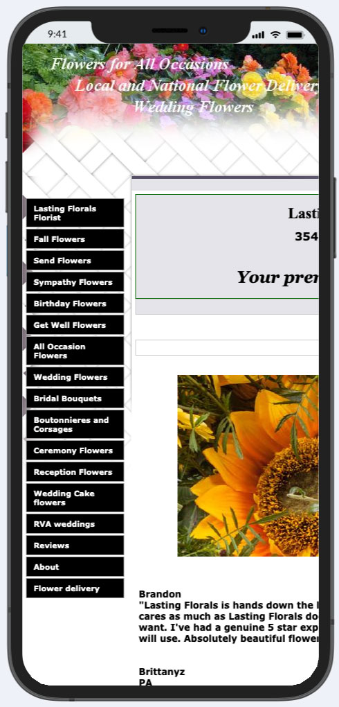 mobile friendly websites for SEO