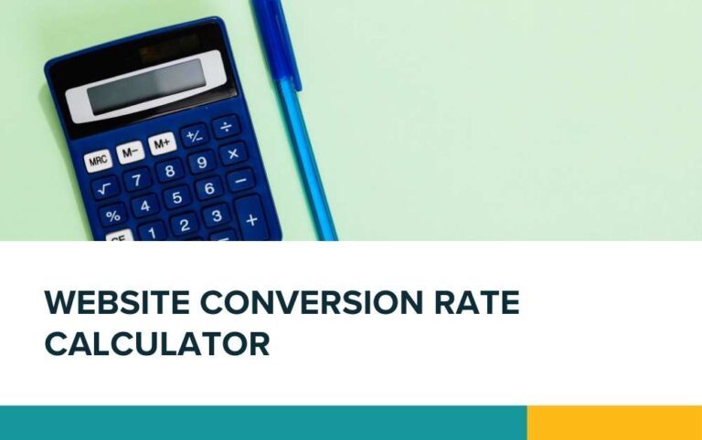 Website Conversion Rate Calculator