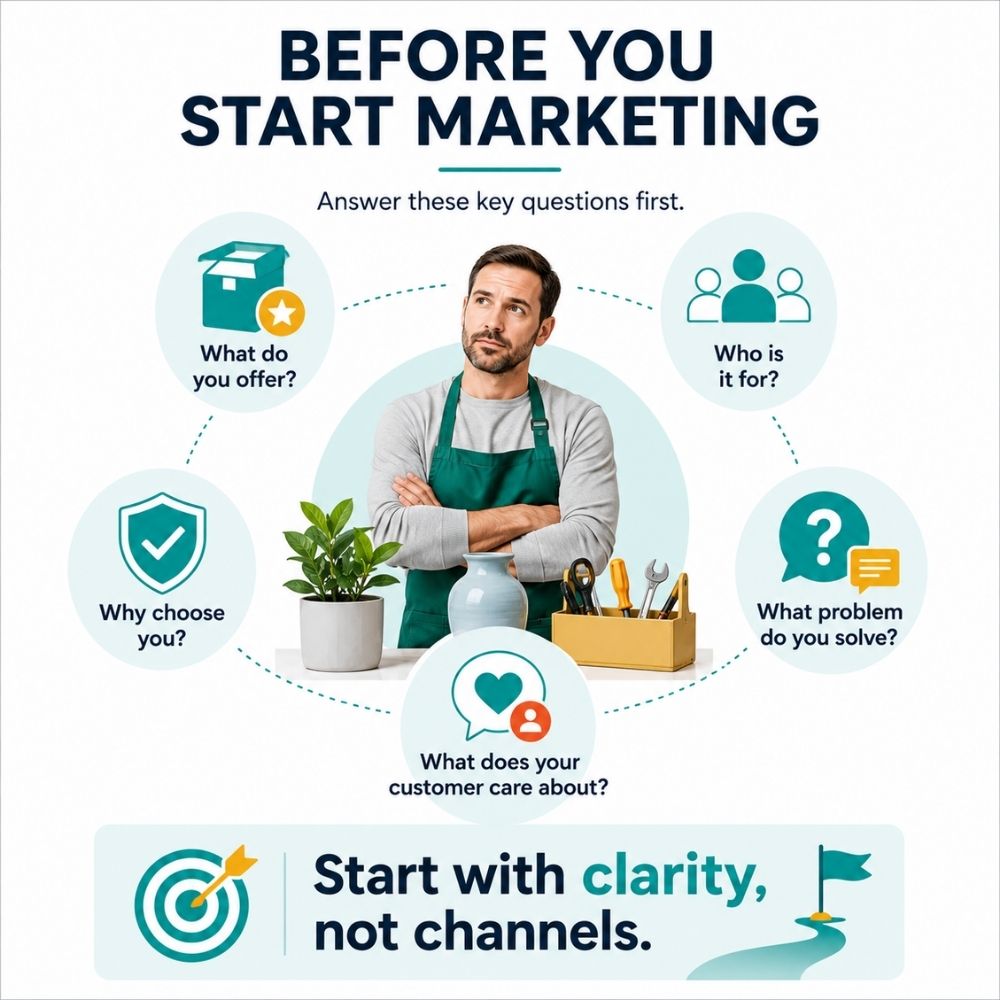 before you start marketing