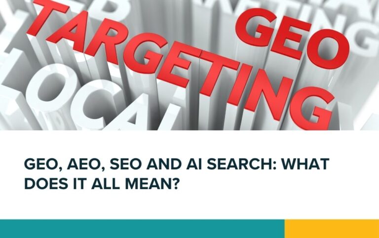 GEO, AEO, SEO and AI search: what does it all mean?